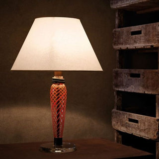 Carlo Moretti Bricola table lamp red and coral in Murano glass - Buy now on ShopDecor - Discover the best products by CARLO MORETTI design