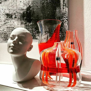 Carlo Moretti I Piccoli Hamsa vase in Murano glass h 21 cm - Buy now on ShopDecor - Discover the best products by CARLO MORETTI design