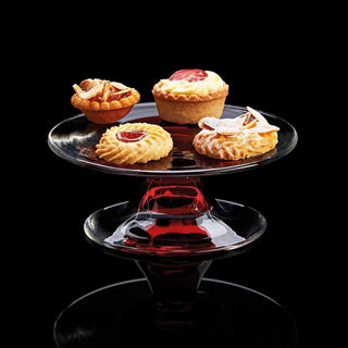 Carlo Moretti Madeleine 594 cake stand red in Murano glass - Buy now on ShopDecor - Discover the best products by CARLO MORETTI design