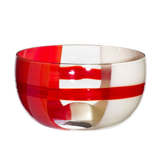 Carlo Moretti Mignon 661 bowl red in Murano glass diam. 19.8 cm - Buy now on ShopDecor - Discover the best products by CARLO MORETTI design