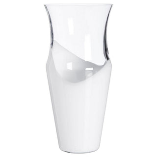 Carlo Moretti Monocromo 1852 vase in Murano glass h 36.5 cm White - Buy now on ShopDecor - Discover the best products by CARLO MORETTI design