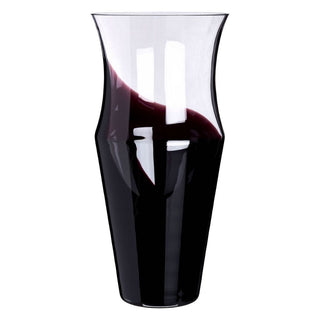 Carlo Moretti Monocromo 1852 vase in Murano glass h 36.5 cm Black - Buy now on ShopDecor - Discover the best products by CARLO MORETTI design