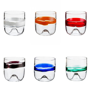 Carlo Moretti Rings 15.652 tumbler white in Murano glass - Buy now on ShopDecor - Discover the best products by CARLO MORETTI design