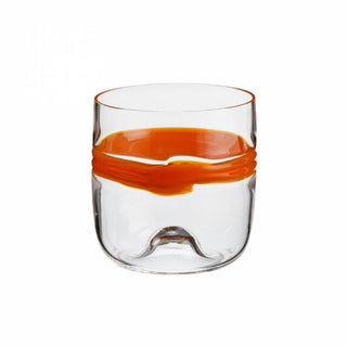 Carlo Moretti Rings 15.652 tumbler orange in Murano glass - Buy now on ShopDecor - Discover the best products by CARLO MORETTI design