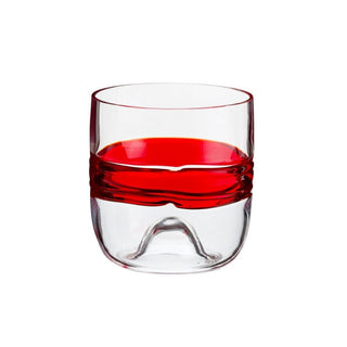 Carlo Moretti Rings 15.652 tumbler red in Murano glass - Buy now on ShopDecor - Discover the best products by CARLO MORETTI design