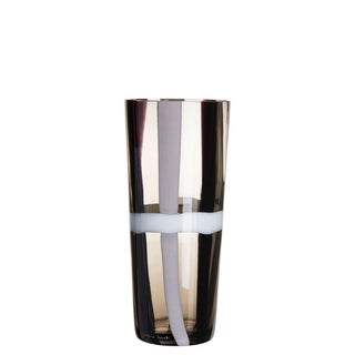 Carlo Moretti Troncocono 1741 vase brown in Murano glass h 31.5 cm - Buy now on ShopDecor - Discover the best products by CARLO MORETTI design