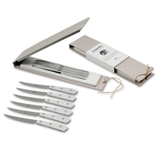 Coltellerie Berti Compendio set 6 table knives 8350 ice plexiglass - Buy now on ShopDecor - Discover the best products by COLTELLERIE BERTI 1895 design