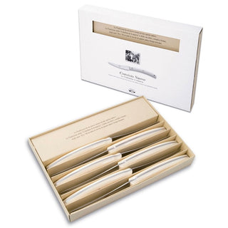 Coltellerie Berti Convivio Nuovo set 6 steak knives 616 ivory - Buy now on ShopDecor - Discover the best products by COLTELLERIE BERTI 1895 design