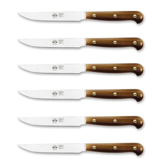 Coltellerie Berti Duemiladodici set 6 table knives 684 cornotech - Buy now on ShopDecor - Discover the best products by COLTELLERIE BERTI 1895 design