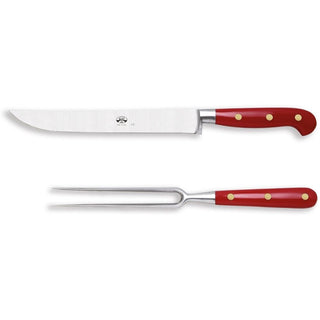 Coltellerie Berti Forgiati carving set 2435 red plexiglass - Buy now on ShopDecor - Discover the best products by COLTELLERIE BERTI 1895 design