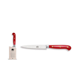 Coltellerie Berti Forgiati - Insieme straight paring knife 92405 red - Buy now on ShopDecor - Discover the best products by COLTELLERIE BERTI 1895 design