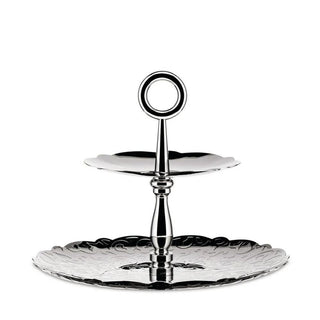 Alessi MW52/2 Dressed two-dish cake stand - Buy now on ShopDecor - Discover the best products by ALESSI design