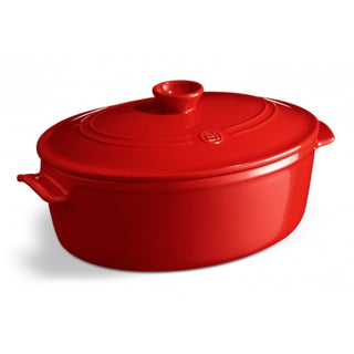 Emile Henry oval casserole 6 L. - Buy now on ShopDecor - Discover the best products by EMILE HENRY design