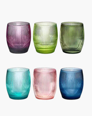 Ivv Gluglu set 6 tumblers in glass 300 ml - 10.15 oz - Buy now on ShopDecor - Discover the best products by IVV design