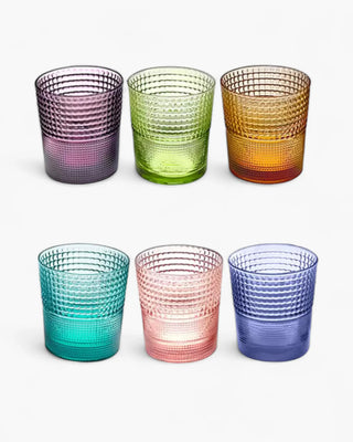 Ivv Speedy set 6 tumblers in glass 280 ml - 9.47 oz - Buy now on ShopDecor - Discover the best products by IVV design