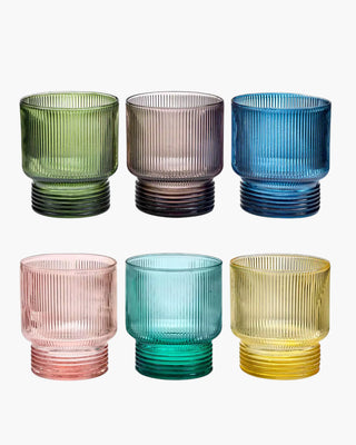 Ivv Todomodo set 6 tumblers in glass 300 ml - 10.1 oz - Buy now on ShopDecor - Discover the best products by IVV design