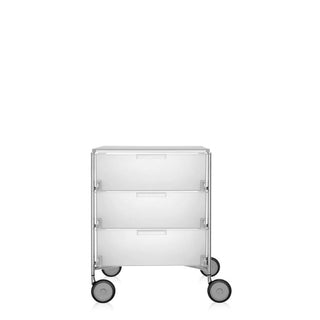 Kartell Mobil chest of drawers with 3 drawers and wheels - Buy now on ShopDecor - Discover the best products by KARTELL design