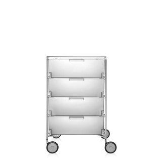 Kartell Mobil chest of drawers with 4 drawers and wheels - Buy now on ShopDecor - Discover the best products by KARTELL design