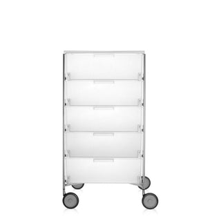 Kartell Mobil chest of drawers with 5 drawers and wheels - Buy now on ShopDecor - Discover the best products by KARTELL design