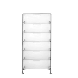 Kartell Mobil chest of drawers with 6 drawers - Buy now on ShopDecor - Discover the best products by KARTELL design