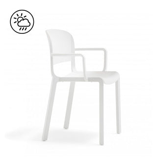 Pedrali Dome 265 chair with armrests for outdoor use - Buy now on ShopDecor - Discover the best products by PEDRALI design