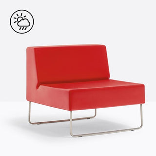 Pedrali Host Lounge 790 modular armchair - Buy now on ShopDecor - Discover the best products by PEDRALI design