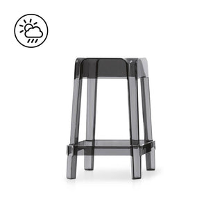 Pedrali Rubik 582 outdoor plastic stool with seat H.65 cm. - Buy now on ShopDecor - Discover the best products by PEDRALI design