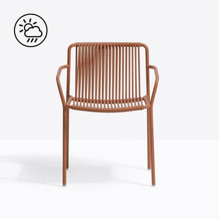 Pedrali Tribeca 3665 garden chair with armrests - Buy now on ShopDecor - Discover the best products by PEDRALI design