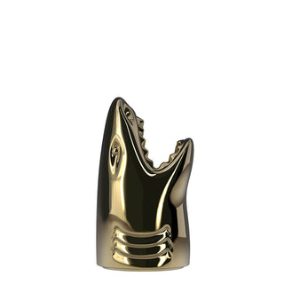 Qeeboo Killer umbrella stand in the shape of a shark metal finish - Buy now on ShopDecor - Discover the best products by QEEBOO design