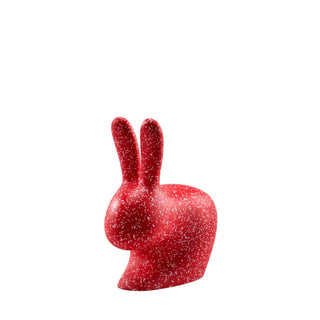 Qeeboo Rabbit Chair Baby Dots in the shape of a rabbit - Buy now on ShopDecor - Discover the best products by QEEBOO design