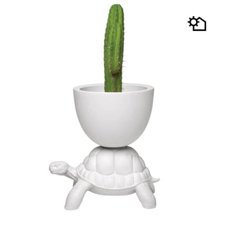 Qeeboo Turtle Carry Planter And Champagne Cooler vase/champagne cooler - Buy now on ShopDecor - Discover the best products by QEEBOO design