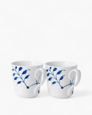 Royal Copenhagen Fluted Mega set 2 cups - Buy now on ShopDecor - Discover the best products by ROYAL COPENHAGEN design