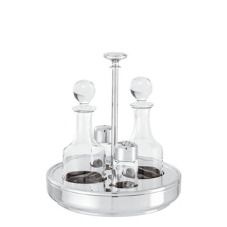 Sambonet Elite cruet set 4 pieces - Buy now on ShopDecor - Discover the best products by SAMBONET design