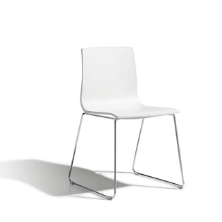 Scab Alice sledge chair - technopolymer seat by A. W. Arter - F. Citton - Buy now on ShopDecor - Discover the best products by SCAB design