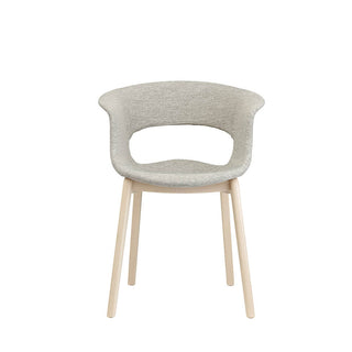 Scab Natural Miss B Pop armchair natural beech legs and fabric seat - Buy now on ShopDecor - Discover the best products by SCAB design