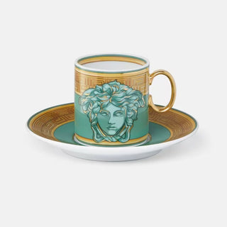 Versace meets Rosenthal Medusa Amplified coffee cup and saucer - Buy now on ShopDecor - Discover the best products by VERSACE HOME design