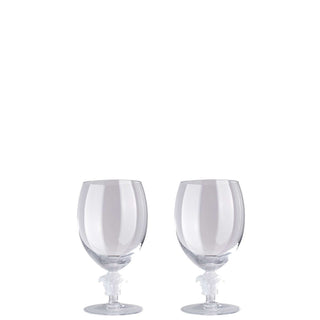 Versace meets Rosenthal Medusa Lumière 2nd Editon Set 2 red wine glass - Buy now on ShopDecor - Discover the best products by VERSACE HOME design