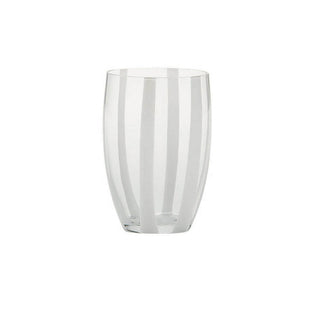 Zafferano Gessato tumbler coloured glass - Buy now on ShopDecor - Discover the best products by ZAFFERANO design