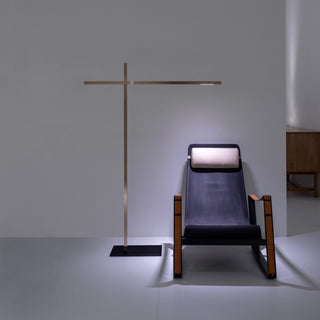 Davide Groppi Hashi floor lamp brushed brass - Buy now on ShopDecor - Discover the best products by DAVIDE GROPPI design