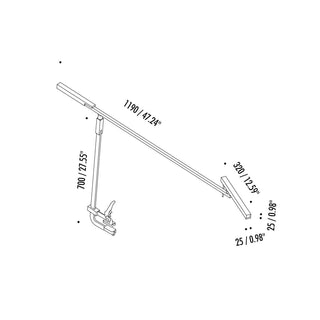 Davide Groppi Morsetto table lamp matt white - Buy now on ShopDecor - Discover the best products by DAVIDE GROPPI design