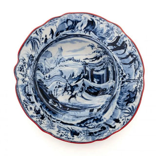 Diesel with Seletti Classics on Acid soup plate diam. 25.4 cm. - 10 in. Arabian - Buy now on ShopDecor - Discover the best products by DIESEL LIVING WITH SELETTI design