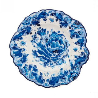 Diesel with Seletti Classics on Acid dessert plate diam. 21 cm. - 8.27 in. Delf Rose - Buy now on ShopDecor - Discover the best products by DIESEL LIVING WITH SELETTI design