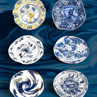 Diesel with Seletti Classics on Acid plate diam. 28 cm. - 11.02 in. - Buy now on ShopDecor - Discover the best products by DIESEL LIVING WITH SELETTI design