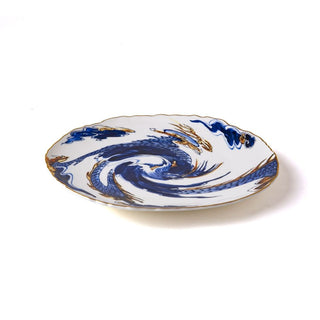 Diesel with Seletti Classics on Acid Imari Dragon plate diam. 28 cm. - Buy now on ShopDecor - Discover the best products by DIESEL LIVING WITH SELETTI design