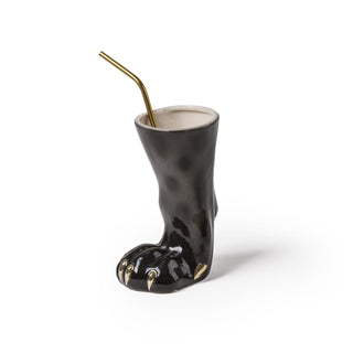 Diesel with Seletti Party Animal Leopard decoration of a leopard paw black - Buy now on ShopDecor - Discover the best products by DIESEL LIVING WITH SELETTI design