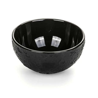 Diesel with Seletti Cosmic Diner Lunar black bowl 14 cm. - 5.51 in. - Buy now on ShopDecor - Discover the best products by DIESEL LIVING WITH SELETTI design
