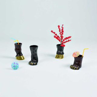 Diesel with Seletti Party Animal Bear decoration of a bear paw black - Buy now on ShopDecor - Discover the best products by DIESEL LIVING WITH SELETTI design