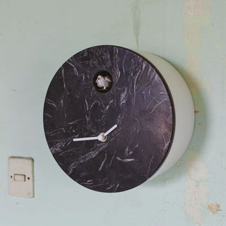 Domeniconi Cioni cuckoo clock in Maquina black marble - Buy now on ShopDecor - Discover the best products by DOMENICONI design