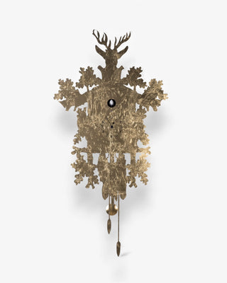 Domeniconi Cucù cuckoo clock leaf effect