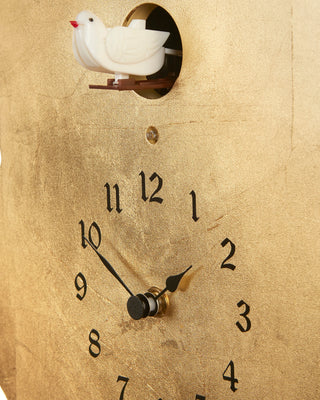 Domeniconi Cucù cuckoo clock leaf effect